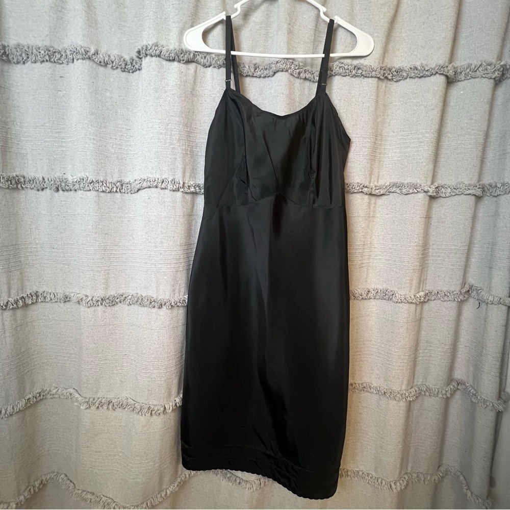 Rare, vintage Snip It full black slip/lingerie. Size 32